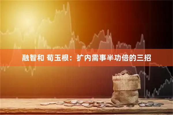 融智和 荀玉根：扩内需事半功倍的三招